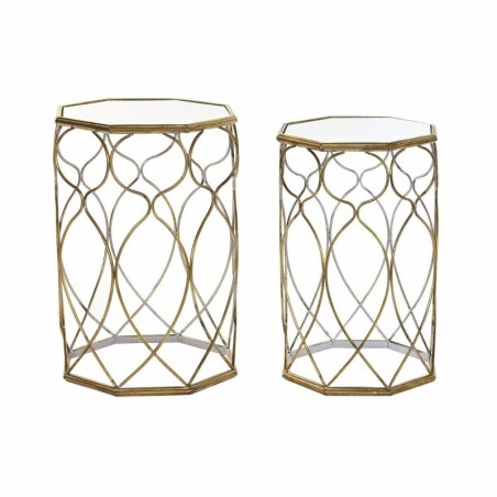 Set of 2 tables DKD Home Decor 42 x 42 x 63 cm