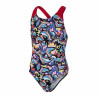 Swimsuit for Girls Speedo Digital Allover Splashback Multicolour