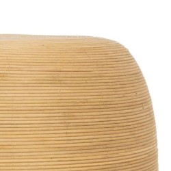 Side table Beige Bamboo 49,5 x 49,5 x 37,5 cm