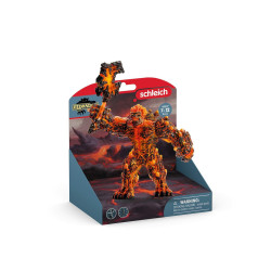 Figure Schleich Eldrador Range - Lava Golem with Weapon 42447