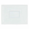 Flat Plate Inde Gourmet Porcelain White 29,5 x 22 x 3 cm (6 Units)