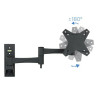 TV Wall Mount with Arm TooQ LP2323TN-B 13" - 27" 15 kg Black