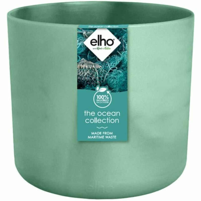 Plant pot Elho Ø 22 cm Green Plastic Circular Modern