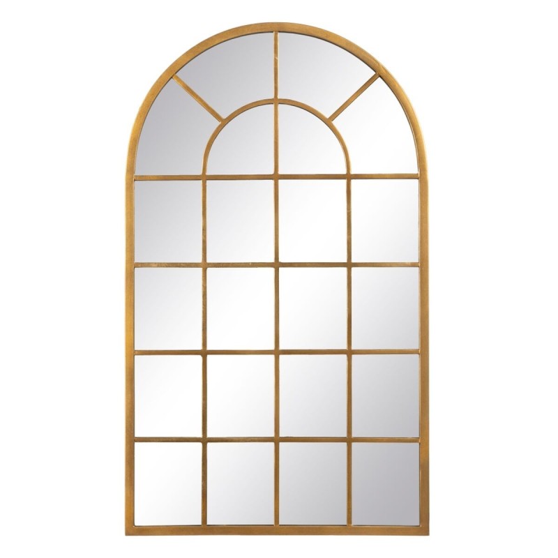 Wall mirror 65 x 2,5 x 110 cm Golden Metal Window