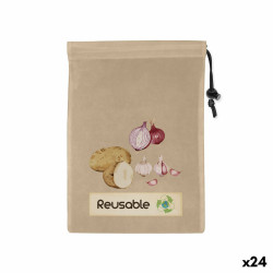 Reusable Food Bag Quttin TNT (Non Woven) 44,5 x 29,5 cm (24 Units)