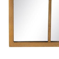 Wall mirror 65 x 2,5 x 110 cm Golden Metal Window