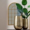 Wall mirror 65 x 2,5 x 110 cm Golden Metal Window