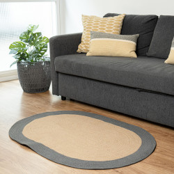 Carpet Vinthera Moa Jute Oval 120 x 80 cm