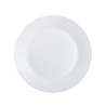 Dessert dish Luminarc Harena White Glass (19 cm) (24 Units)