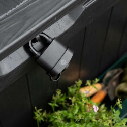 Key padlock Yale Rectangular Black