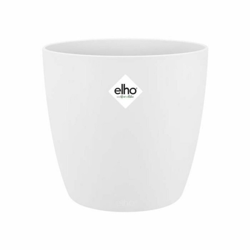 Plant pot Elho White Plastic Circular