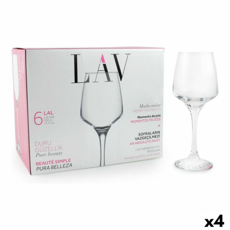 Set of cups LAV LV-LAL569F (6 Pieces) (4 Units)