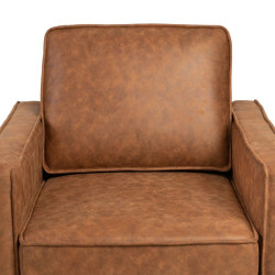 Armchair 80 x 89 x 86 cm Camel