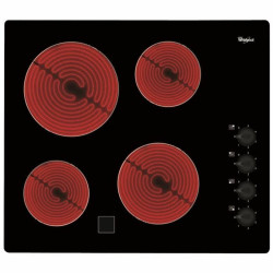 Glass-Ceramic Hob Whirlpool Corporation AKM9010NE 60 cm 6200 W