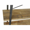 Shelves DKD Home Decor Black Natural Brown Metal Fir Recycled Wood 160 x 37 x 180 cm