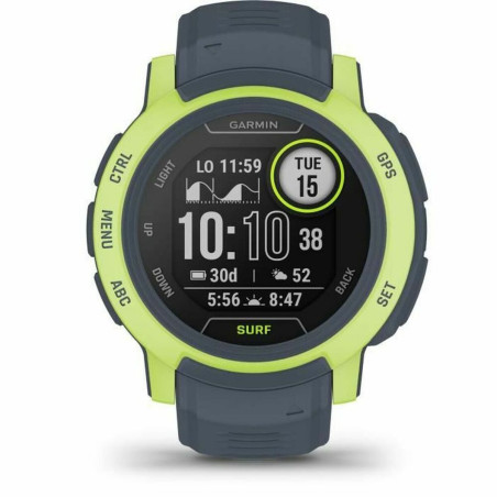 Smartwatch GARMIN Instinct 2 Surf Edition Lime 0,9" Grey Verde, gris