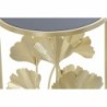 Set of 2 small tables DKD Home Decor Golden Metal Crystal 41,5 x 41,5 x 55 cm