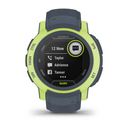 Smartwatch GARMIN Instinct 2 Surf Edition Lime 0,9" Grey Verde, gris