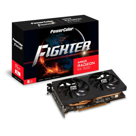 Graphics card Powercolor RX 7600 8G-F AMD AMD Radeon RX 7600 GDDR6