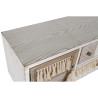 Sideboard DKD Home Decor Fir Cotton White (120 x 35 x 80 cm)