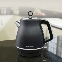 Kettle Morphy Richards Evoke Black Metal 2200 W 1,5 L