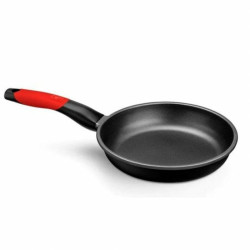 Non-stick frying pan BRA A411230 Ø 20 cm Red Aluminium