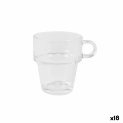 Set of Mugs La Mediterránea Tower 280 ml 18 Units (2 Pieces)