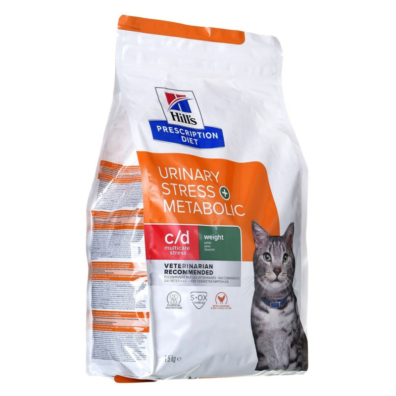 Cat food Hill's PD Feline Urinary Stress + Metabolic Chicken 1,5 L 1,5 Kg