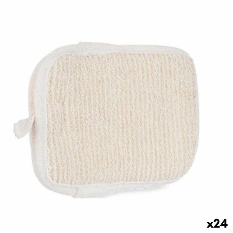 Bath Mitten White Beige (24 Units)