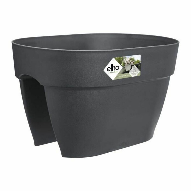 Plant pot Elho Vibia Campana 26 x 39 x 22 cm Anthracite