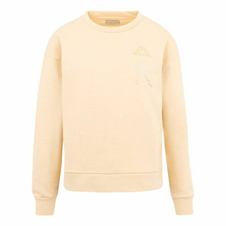 Unisex Sweatshirt without Hood Kappa Kifoli Beige