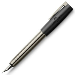 Calligraphy Pen Faber-Castell Loom Gunmetal M Grey