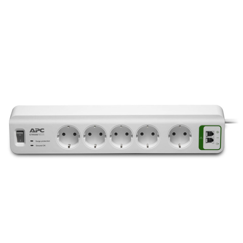 Power Socket - 5 sockets with Switch APC PM5T-GR 230 V