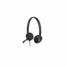 Headphones with Microphone Logitech 981-000475 USB 1,8 m Black