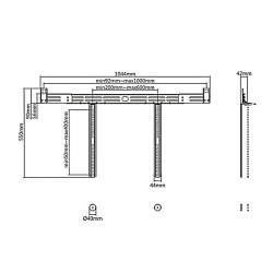 TV Mount MacLean MC-843 10 kg