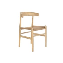 Dining Chair DKD Home Decor Natural 55 x 46 x 80 cm