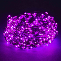 Wreath of LED Lights LED Fuchsia 480