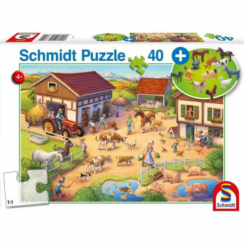 Puzzle Schmidt Spiele Farm 40 Pieces