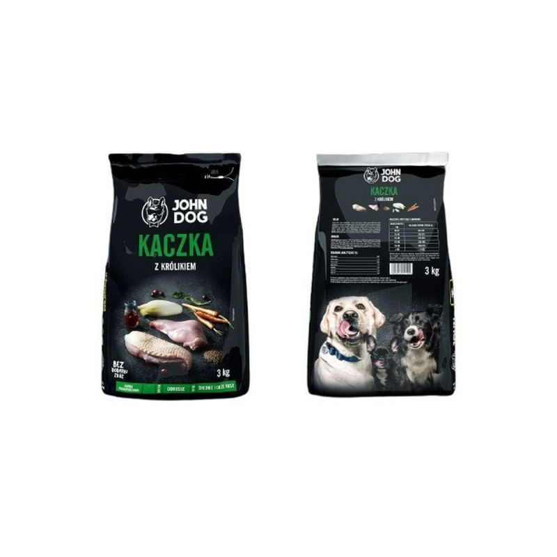 Fodder John Dog Premium Adult Duck Rabbit 3 Kg