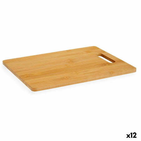 Cutting board Brown Bamboo 30 x 0,9 x 23 cm (12 Units)