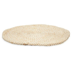 Table Mat Natural Esparto grass 40 x 40 x 2 cm (12 Units)