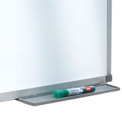 Magnetic board Nobo Basic 90 x 60 cm White Silver Aluminium Steel