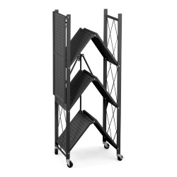 Shoe Rack Confortime Black Metal (70 x 34 x 127 cm)