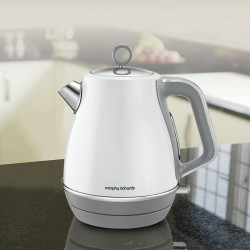 Kettle Morphy Richards Evoke White Metal 2200 W 1,5 L