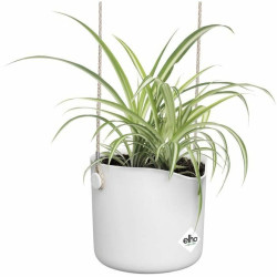 Hanging Planter Elho   White Plastic Ø 18 cm