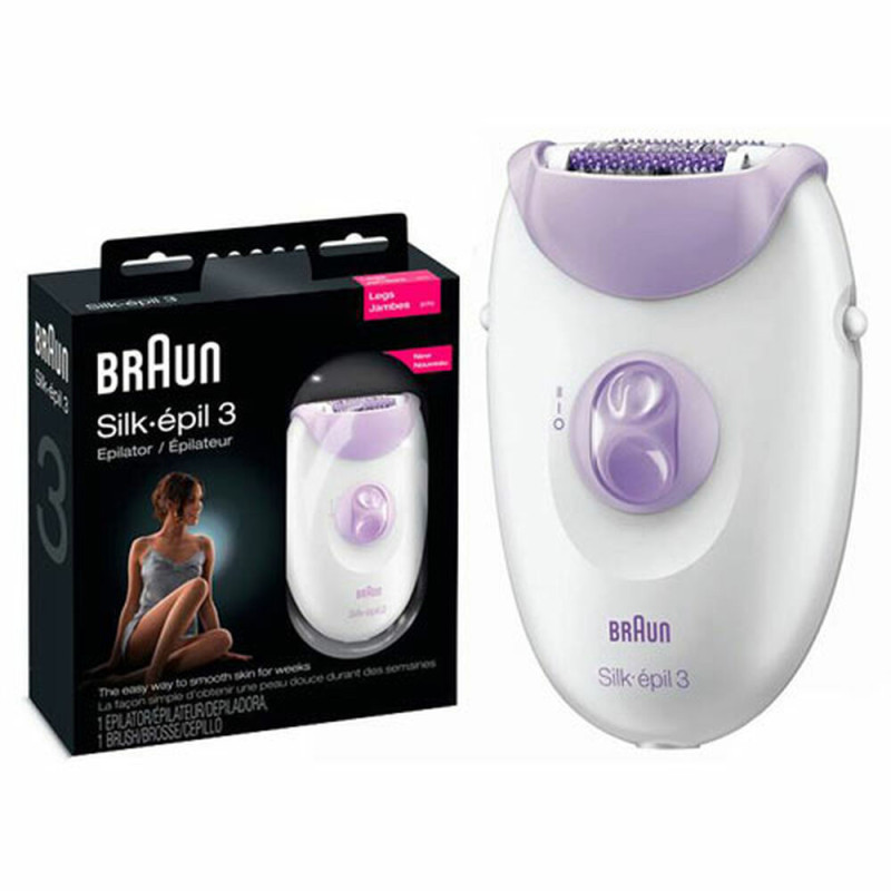 Electric Hair Remover Braun SE 3170 Violet