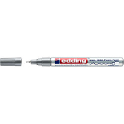 Permanent marker Edding 780 Silver (10 Units)