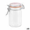 Jar La Mediterránea Hermetic Glass 250 ml (36 Units)