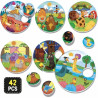 Educational Game Lisciani Giochi Montessori Baby Round Puppies (FR)