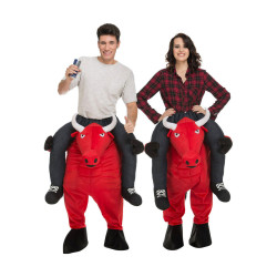 Costume for Adults My Other Me Ride-On Toro Red One size